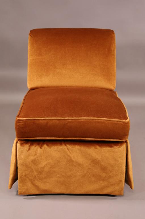 CHARLES STEWART COMPANY SLIPPER CHAIR (1 of 4)