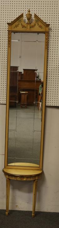 1930'S FRENCH STYLE NARROW PIER MIRROR (1 of 3)