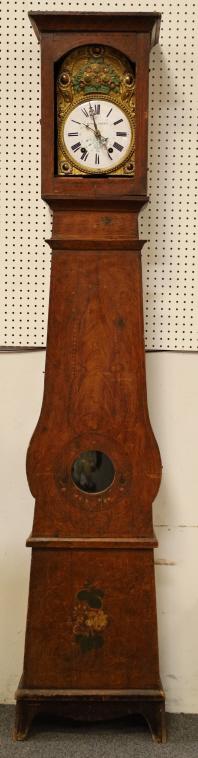 19TH CENTURY FRENCH TALL CASE CLOCK (1 of 5)