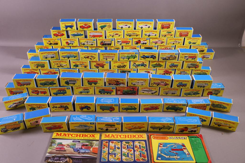 LOT OF MATCHBOX TOY BOXES & PAMPHLETS-EMPTY BOXES ONLY (1 of 15)