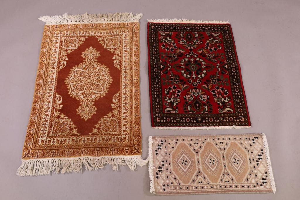3 SMALL HAND MADE RUGS (1 of 7)