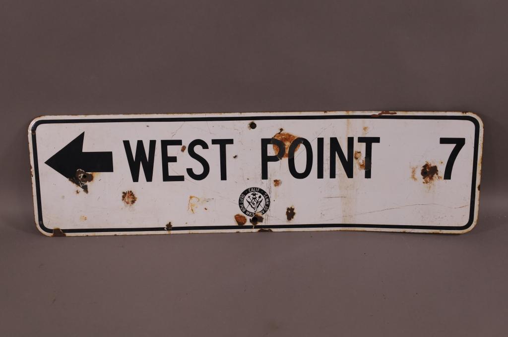 CALIFORNIA WEST POINT ARROW SSP SIGN (1 of 6)