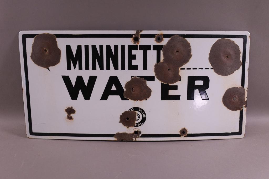 AUTO CLUB OF SO CAL MINNIETTA WATER SSP SIGN (1 of 5)