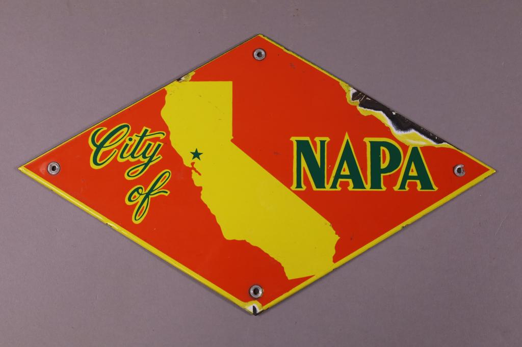 CITY OF NAPA TRUCK DOOR SSP SIGN (1 of 2)