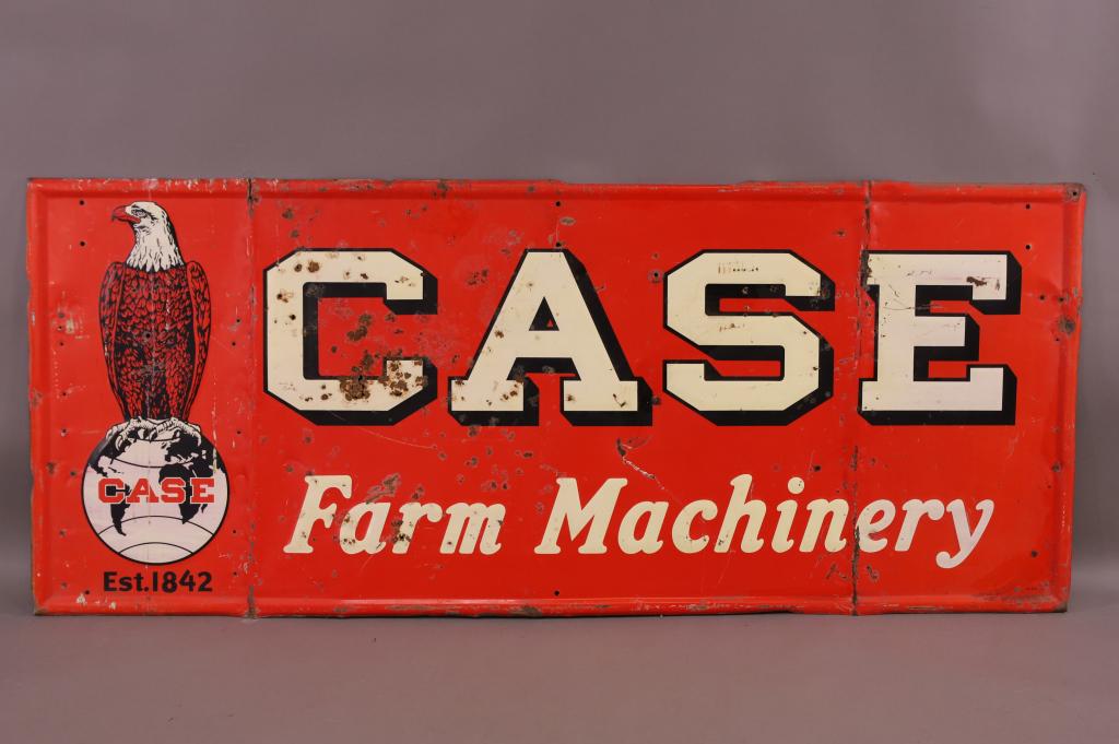 CASE FARM MACHINERY SST SIGN (1 of 2)