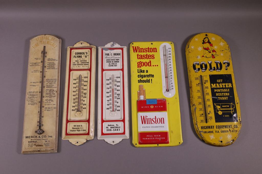 5 THERMOMETERS (1 of 2)