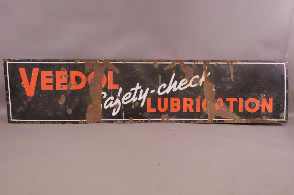 VEEDOL LUBRICATION SSP SIGN (1 of 2)