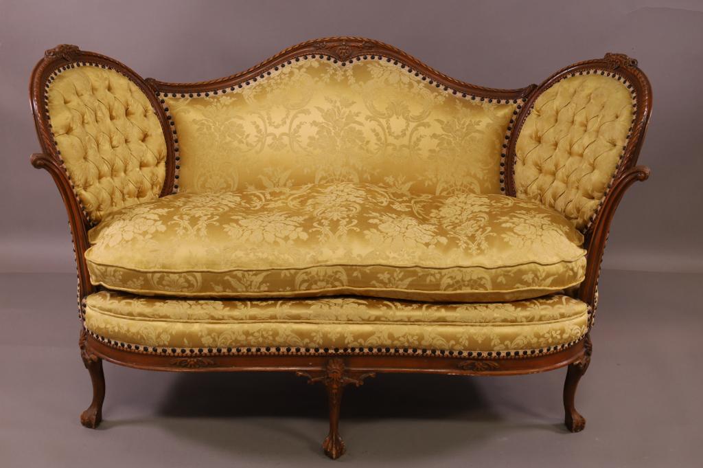 1930'S FRENCH STYLE SETTEE (1 of 6)