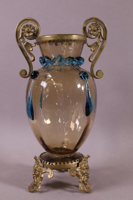 GERMAN ART GLASS VASE (1 of 3)