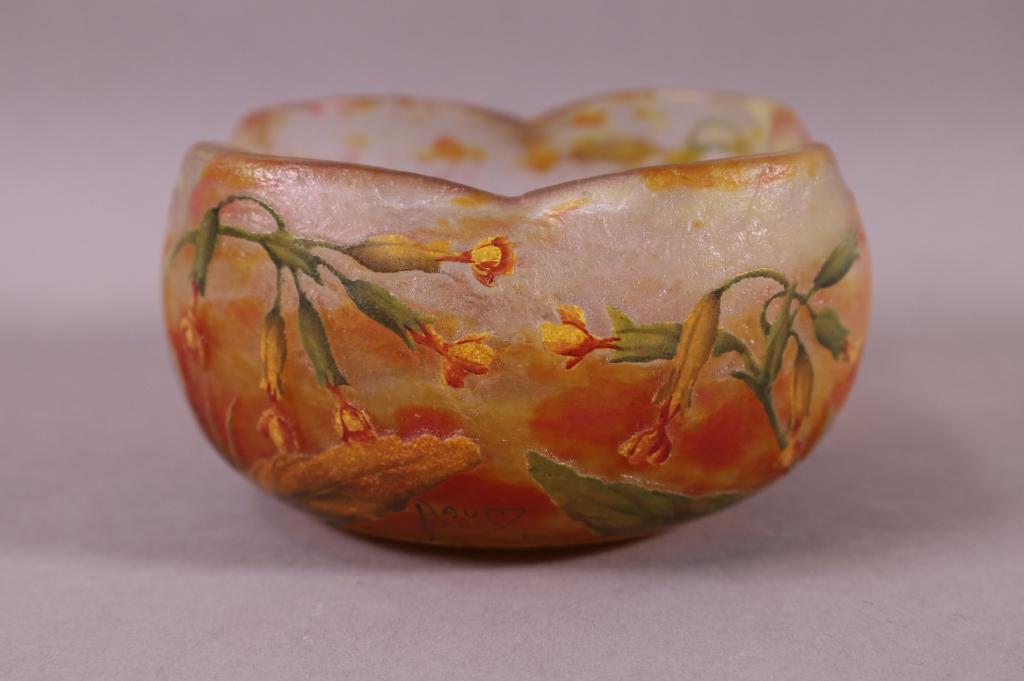 DAUM NANCY ART GLASS BOWL (1 of 4)