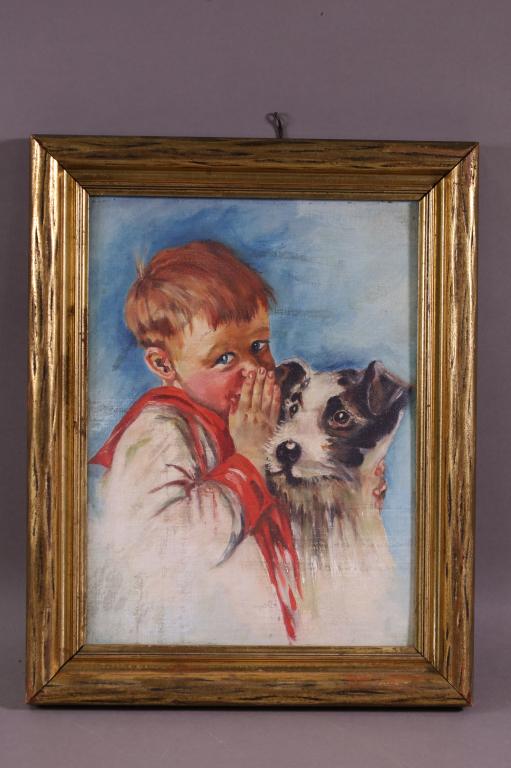 UNSIGNED BETTY HOWARD OIL PAINTING (1 of 2)