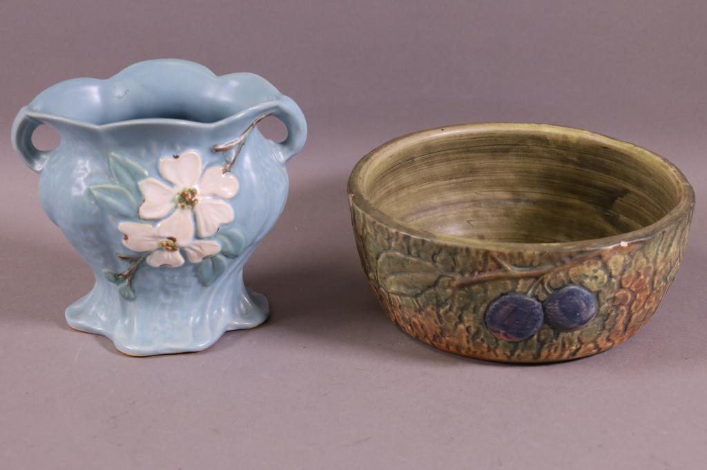 2 PIECES OF WELLER POTTERY (1 of 5)