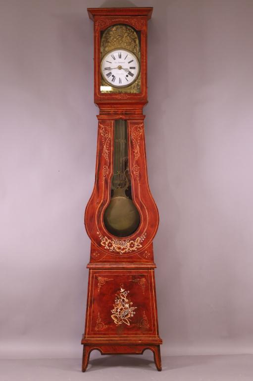 19TH CENTURY FRENCH TALL CASE CLOCK (1 of 5)