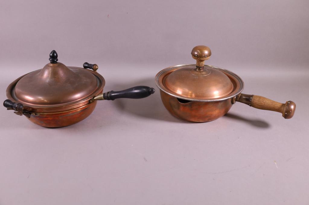 JOSEPH HEINRICHS ARTS & CRAFTS COPPER PAN (1 of 6)