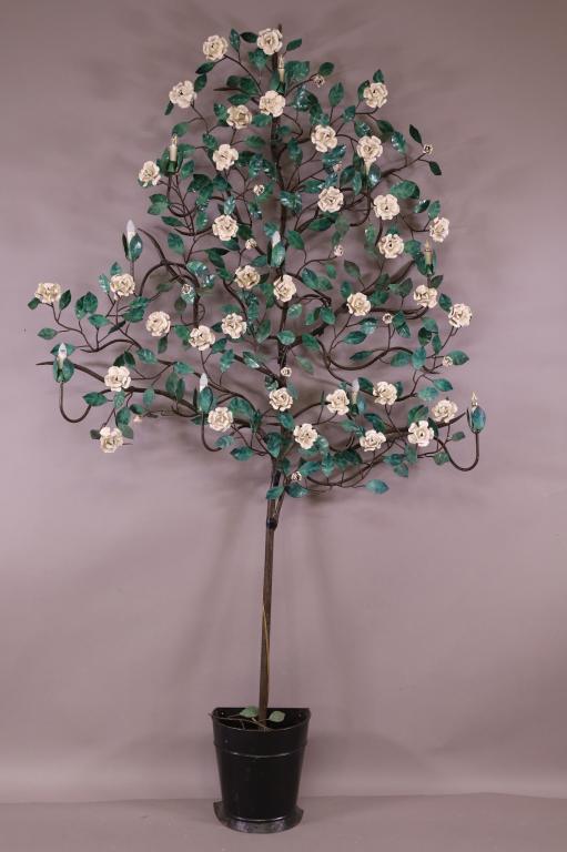 IRON LIGHTED TREE (1 of 3)