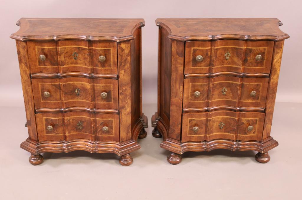PAIR OF ITALIAN 3 DRAWER STANDS (1 of 5)