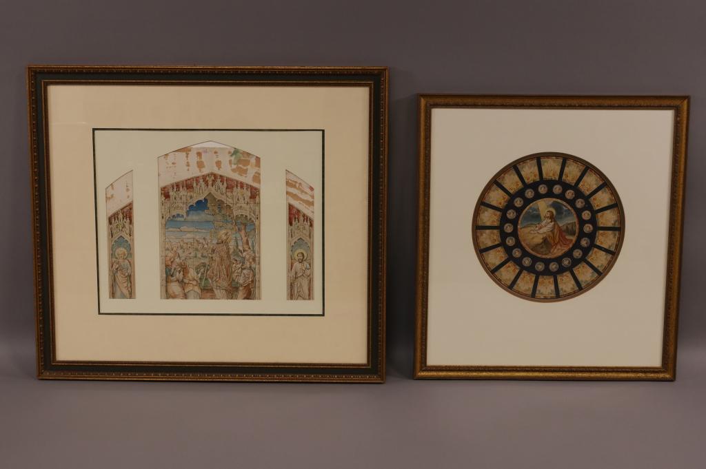 2 VIRGILIO TOJETTI WATERCOLORS (1 of 5)