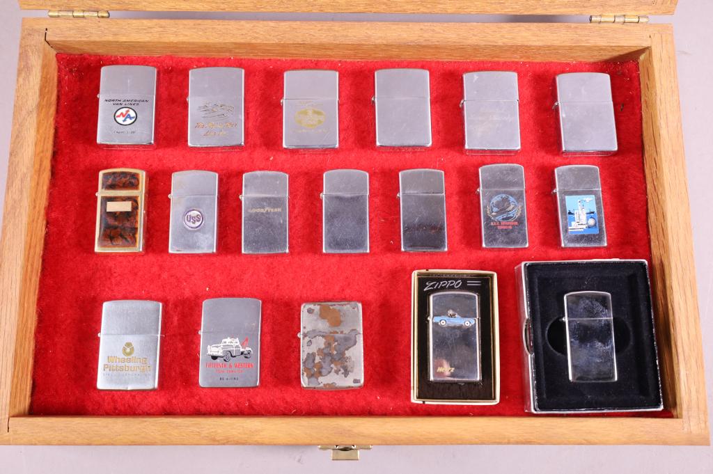 18 VINTAGE ZIPPO LIGHTERS (1 of 7)