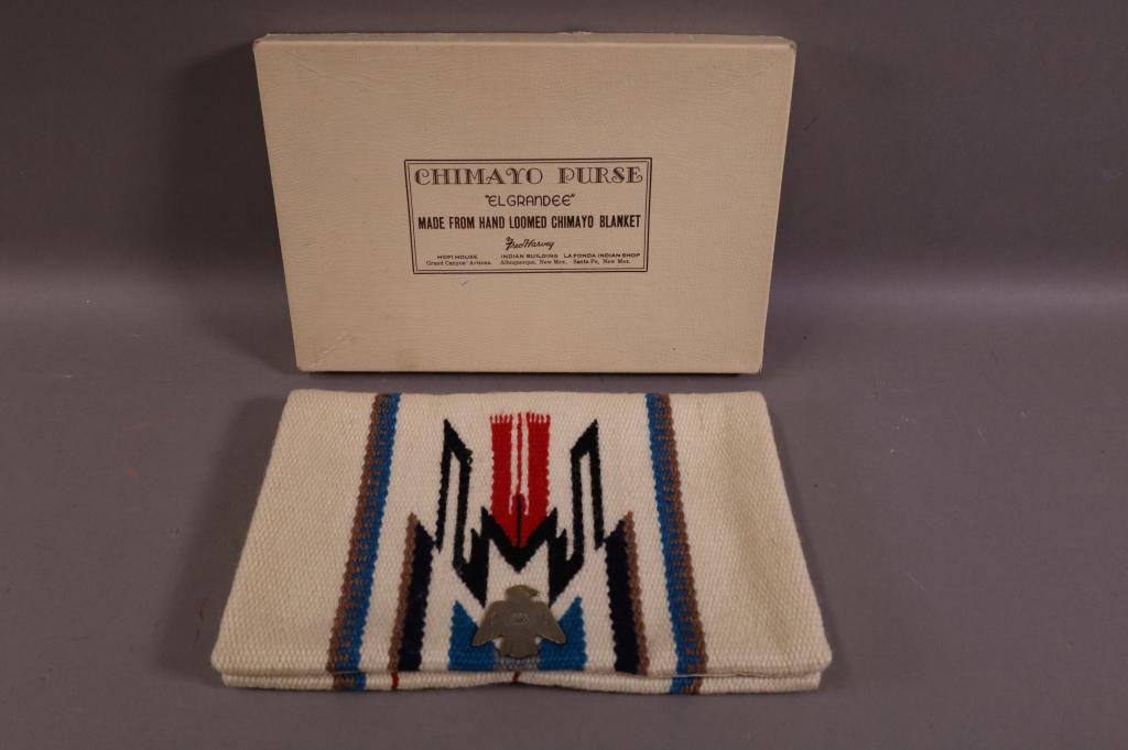 FRED HARVEY CHIMAYO PURSE (1 of 5)