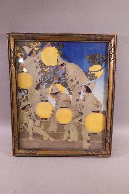 1908 MAXFIELD PARRISH "THE LANTERN BEARERS" PRINT (1 of 3)