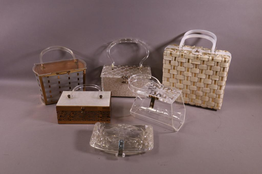 COLLECTION OF 6 VINTAGE HANDBAGS (1 of 11)