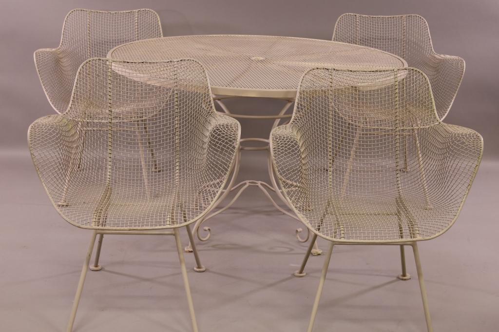 RUSSELL WOODARD "SCULPTURA" PATIO SET (1 of 4)