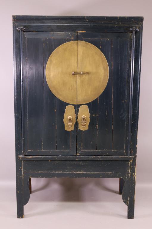 CHINESE TWO DOOR CABINET (1 of 4)