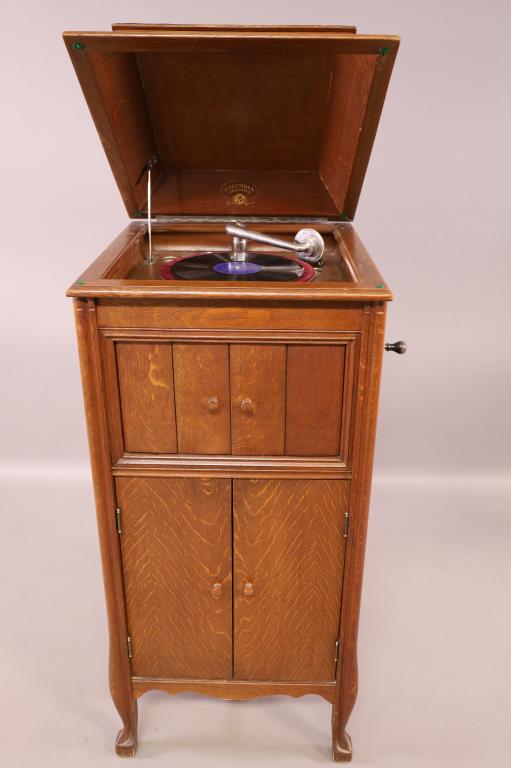 FLOOR MODEL VICTROLA COLUMBIA GRAFONOLA (1 of 7)