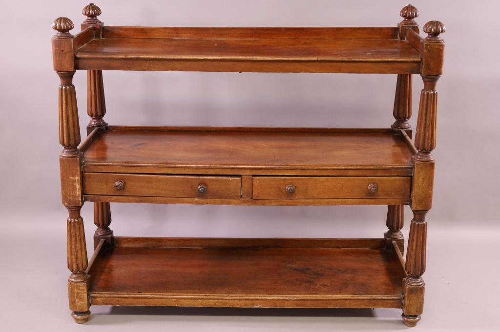 19TH CENTURY ENGLISH 3 TIER SERVER (1 of 5)