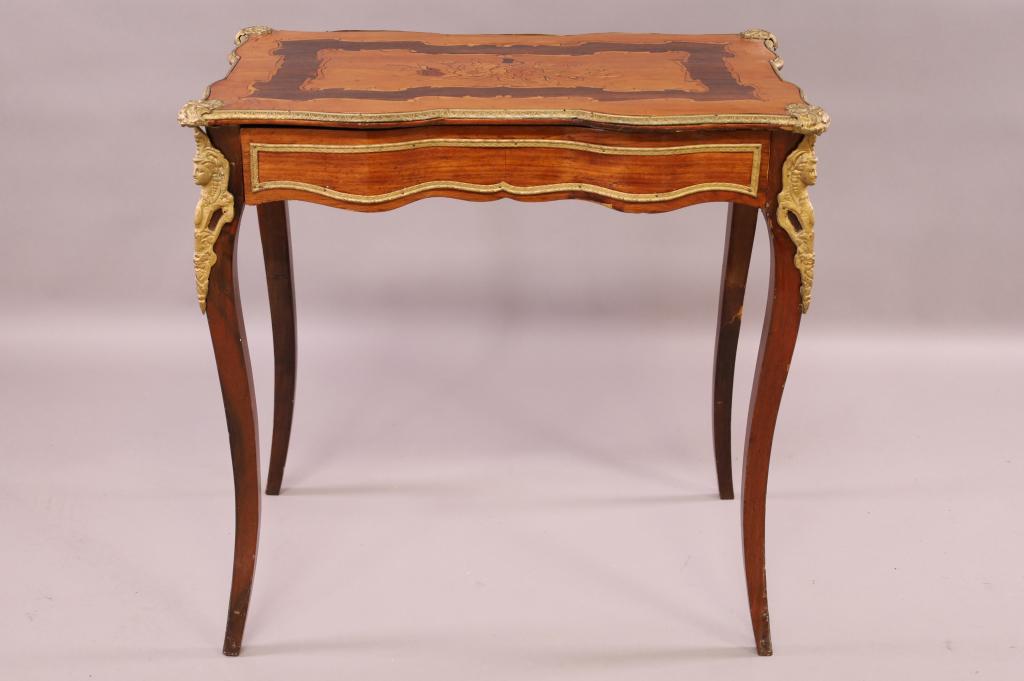 INLAID FRENCH WRITING DESK (1 of 8)