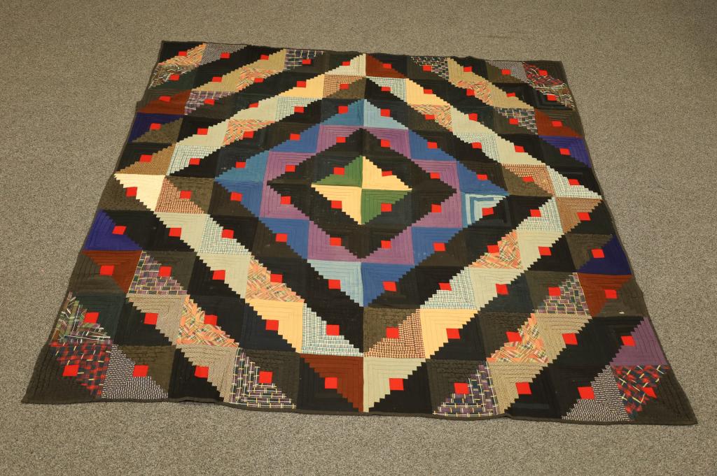 HANDMADE CRAZY QUILT (1 of 5)