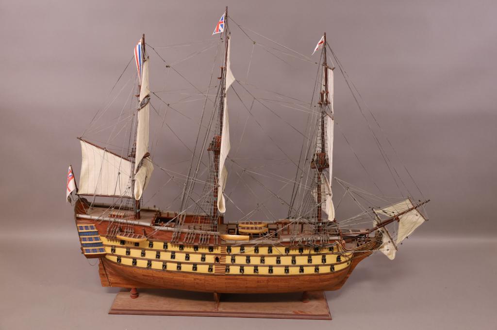 LARGE SAILSHIP MODEL (1 of 6)