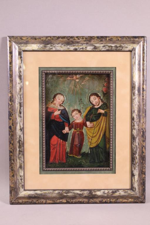 19TH CENTURY MEXICAN RETABLO (1 of 3)