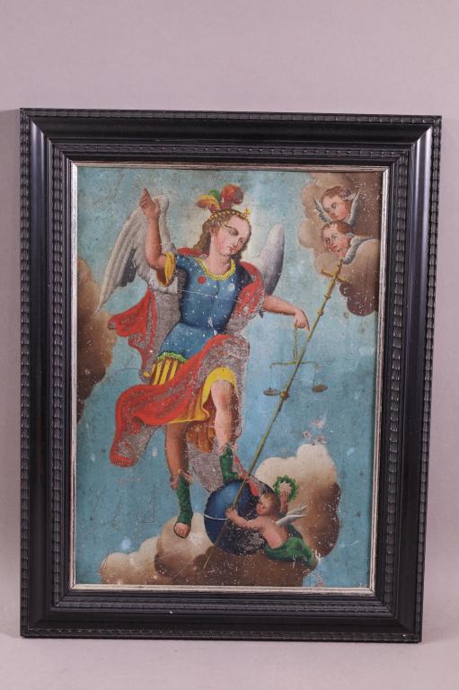 19TH CENTURY MEXICAN RETABLO (1 of 4)