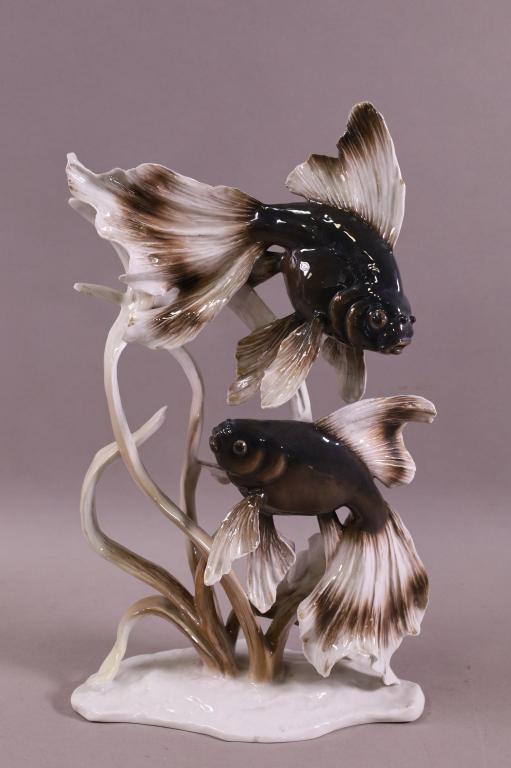 ROSENTHAL PORCELAIN FISH GROUPING (1 of 4)