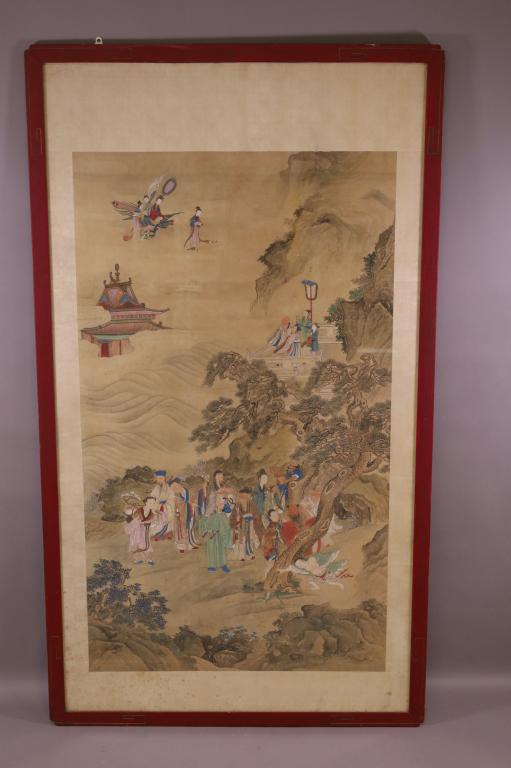 LARGE CHINESE PAINTING (1 of 5)