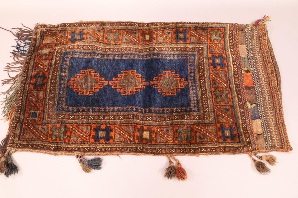 HAND WOVEN TRIBAL STORAGE BAG (1 of 4)