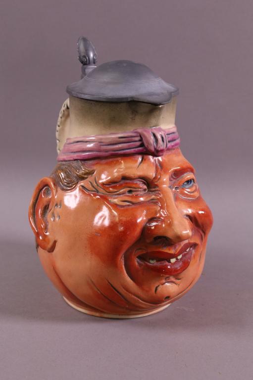 GERMAN CHARACTER JUG STEIN (1 of 4)