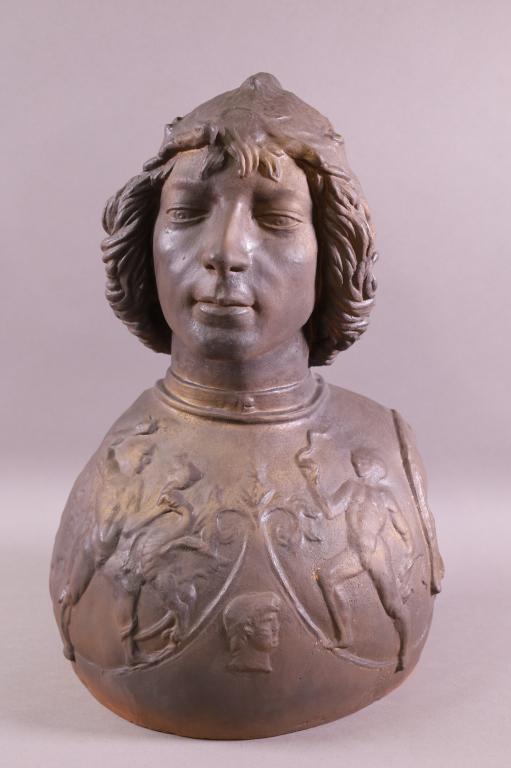 LARGE TERRACOTTA BUST (1 of 5)