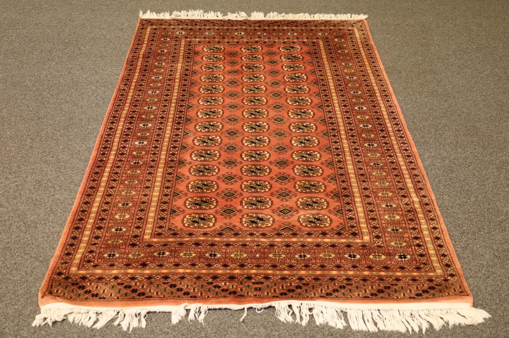 APPROX 6' x 4' 2" HANDMADE BOKARA RUG (1 of 4)