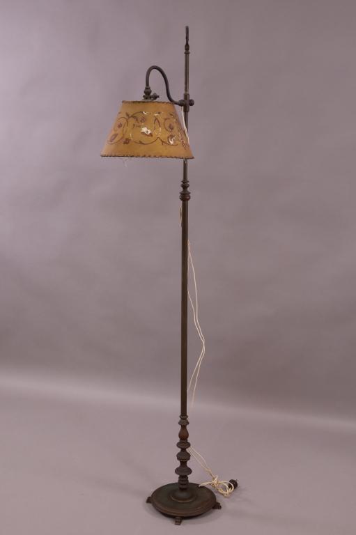 1920'S METAL FLOOR LAMP (1 of 4)