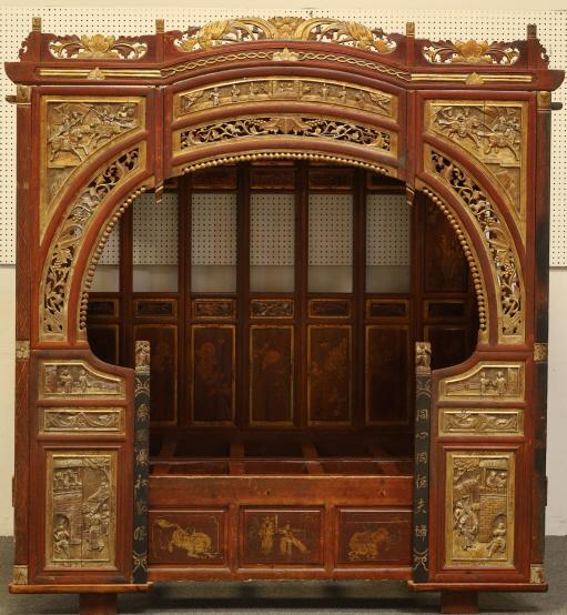 CHINESE WEDDING OPIUM BED (1 of 12)