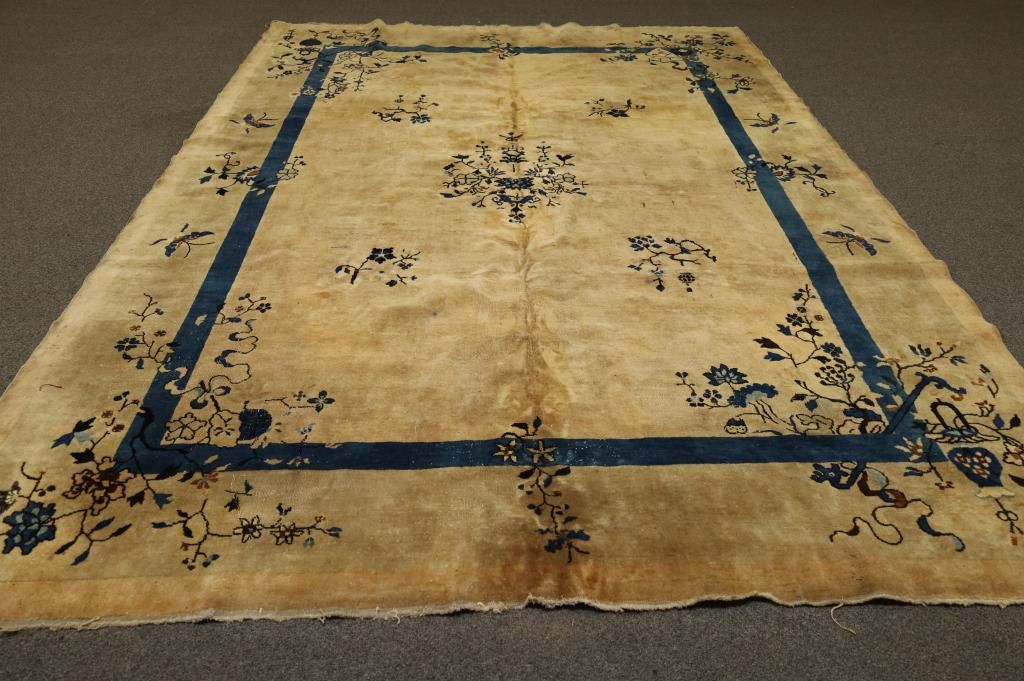 APPROX 11' 7" x 8' 11" HANDMADE CHINESE WOOL RUG (1 of 8)