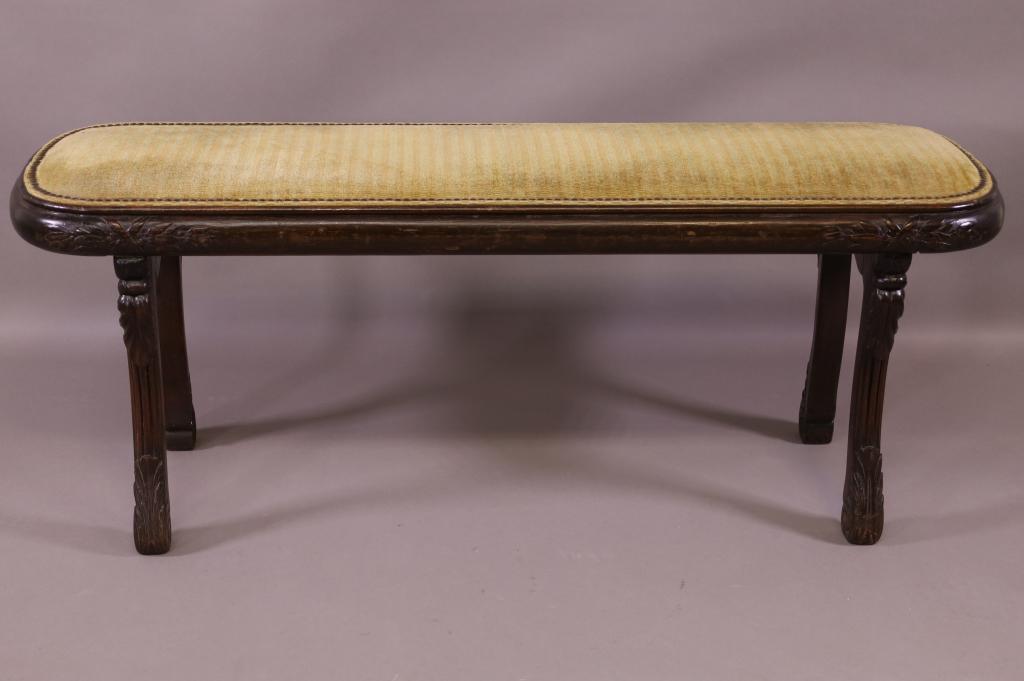 CARVED WINDOW BENCH (1 of 5)