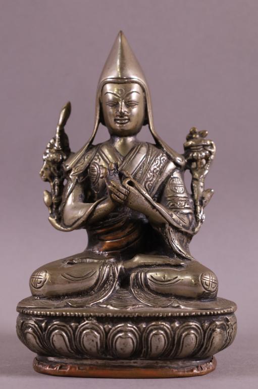SMALL METAL TIBETAN FIGURE (1 of 3)