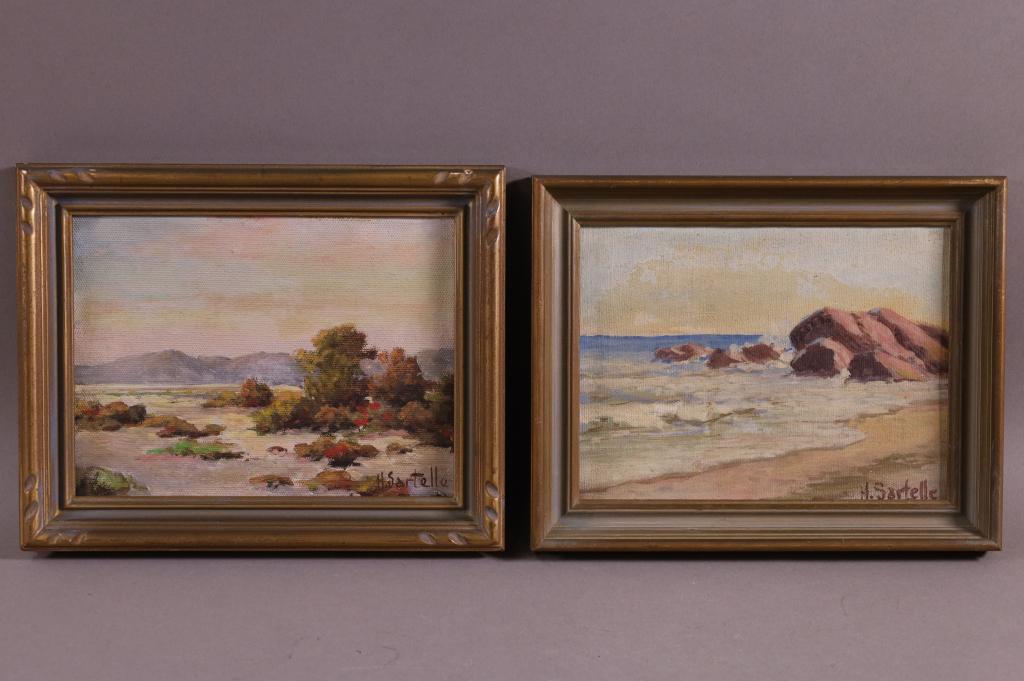 2 HERBERT SARTELLE PAINTINGS (1 of 7)
