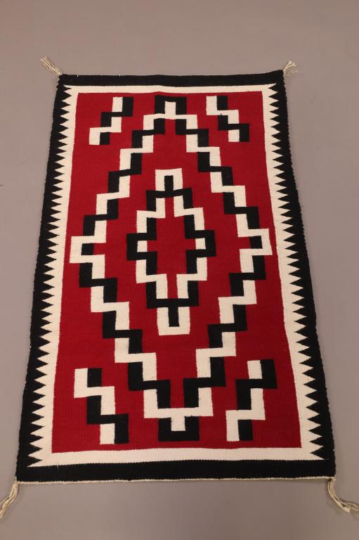 SMALL NATIVE AMERICAN RUG (1 of 2)