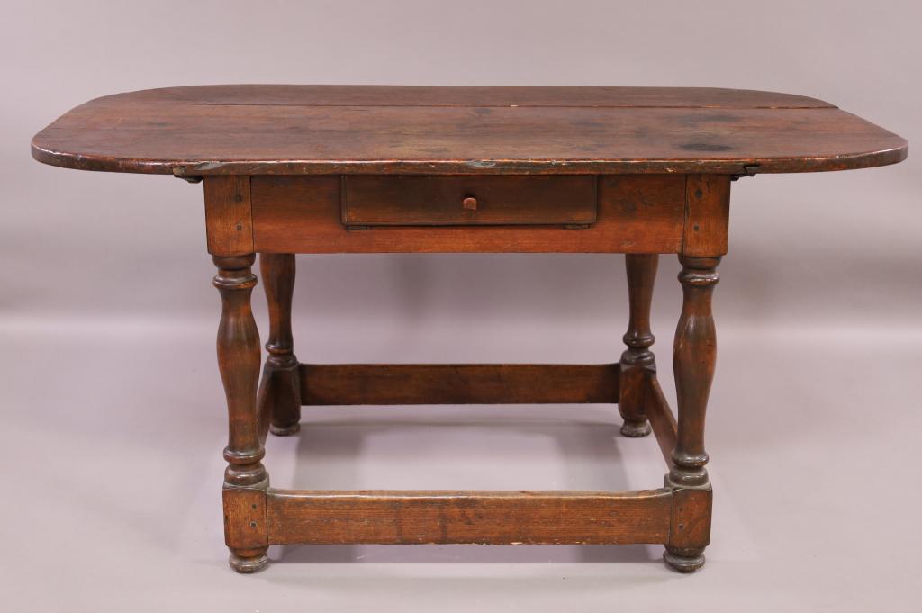 PRIMITIVE PINE KITCHEN TABLE (1 of 5)