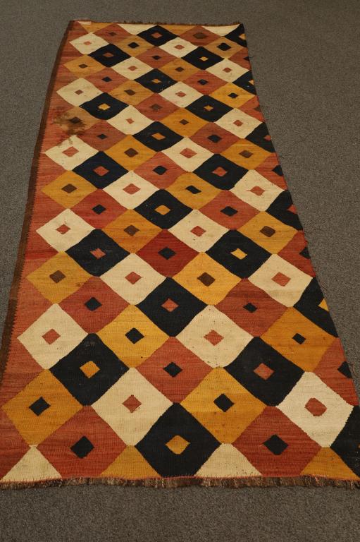 APPROX 9' x 3' 9" HANDMADE KILIM RUG (1 of 5)
