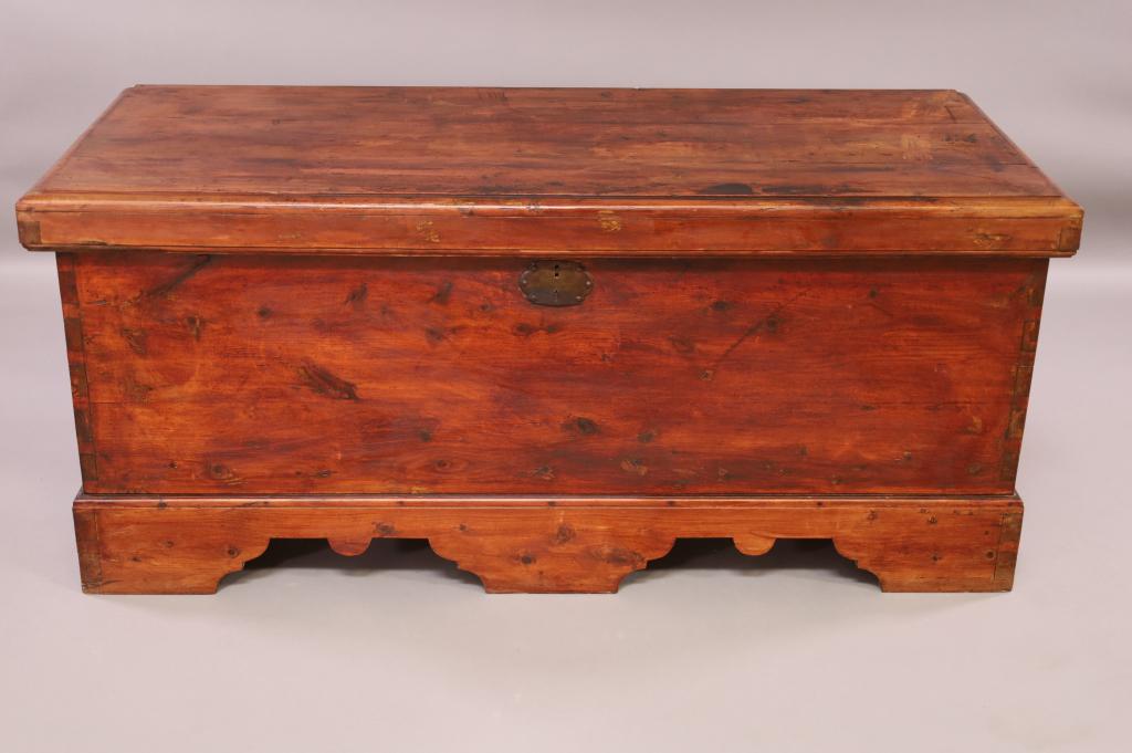 LARGE PRIMITIVE TRUNK (1 of 6)